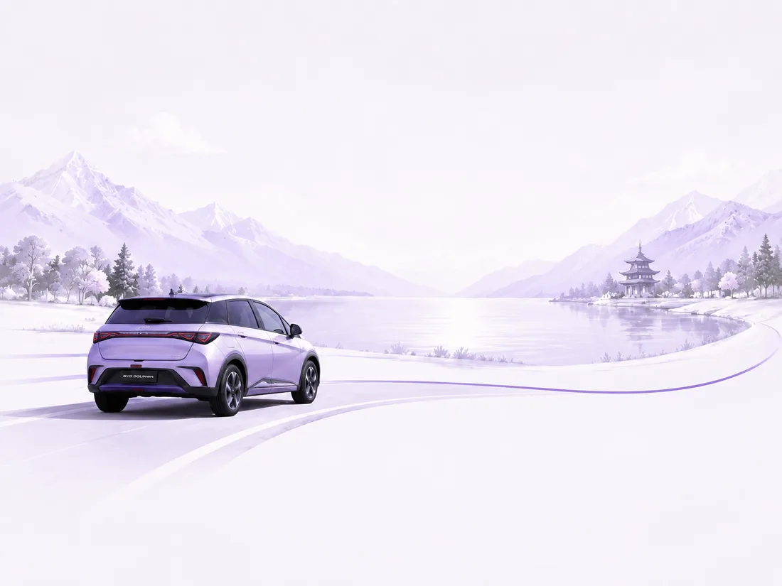 Scenic EV route preview